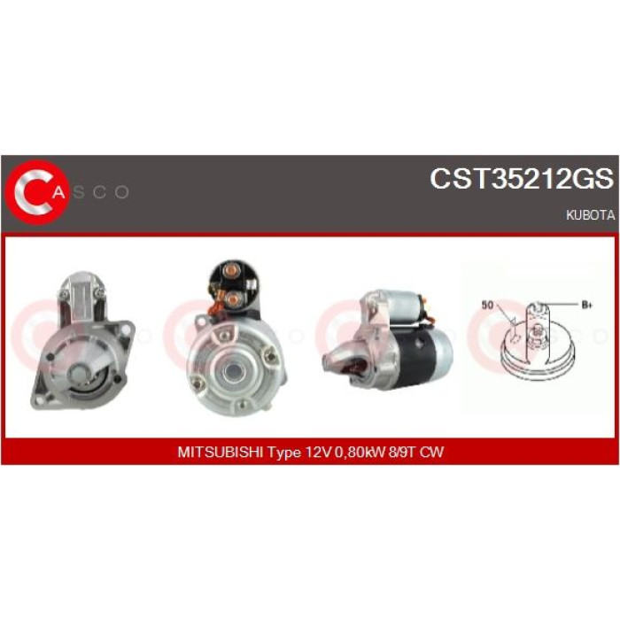 CASCO Anlasser CST35212GS