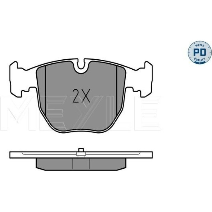 MEYLE Bremsbelagsatz BMW E39 520-540 11/95 025 214 8619/PD MEYLE Bremsbelagsatz BMW E39 520-540 11/95 025 214 8619/PD