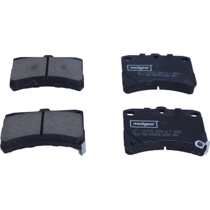 MAXGEAR Bremsbelagsatz 19-3135 Daihatsu P. Cuore 1.0 98-03 MAXGEAR Bremsbelagsatz 19-3135 Daihatsu P. Cuore 1.0 98-03