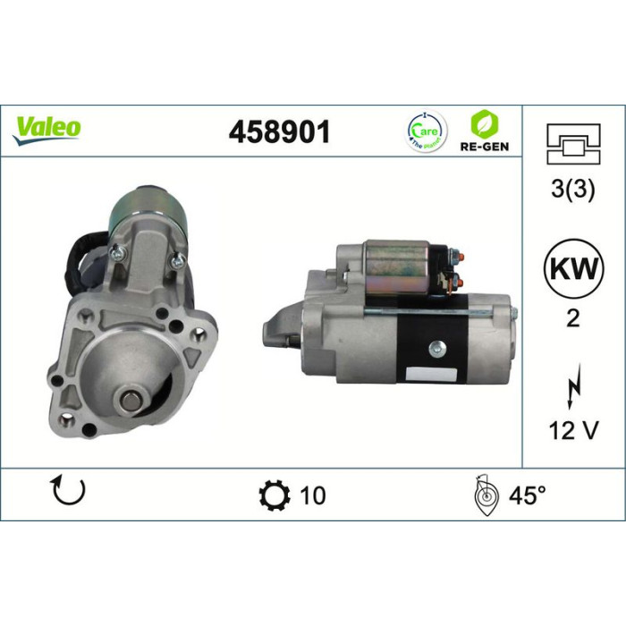 Valeo Anlasser 458901 Valeo Anlasser 458901