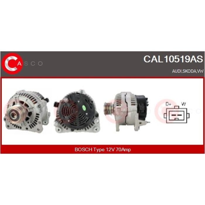 CASCO Generator CAL10519AS CASCO Generator CAL10519AS