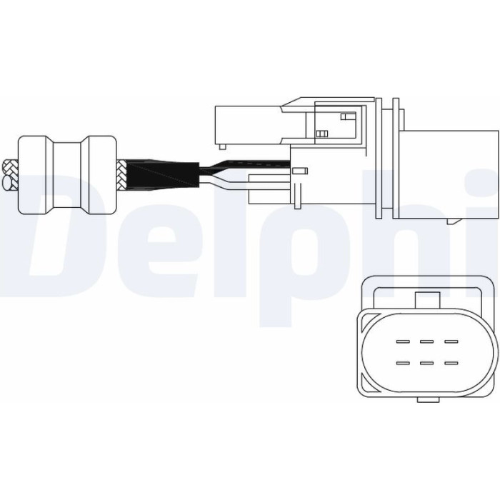 Delphi Lambdasonde ES11014-12B1 Delphi Lambdasonde ES11014-12B1