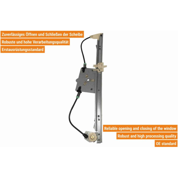 VAICO V24-0433 Fensterheber vorne links, ohne Motor, elektrisch VAICO V24-0433 Fensterheber vorne links, ohne Motor, elektrisch