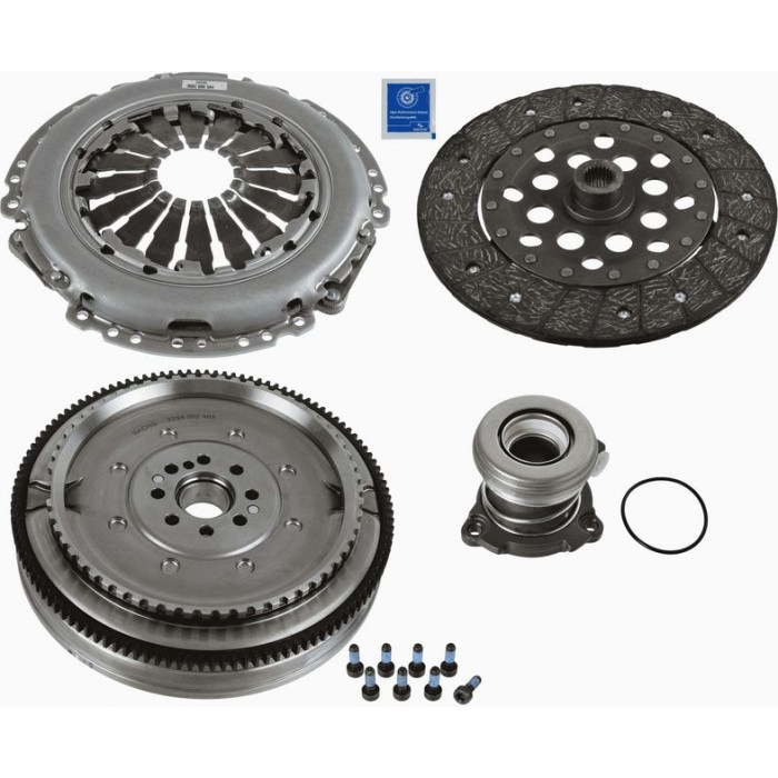 Sachs Kupplungssatz 2290 601 204 – XTend, mit Zweimassenschwungrad und Zentralausrücker (CSC) Sachs Kupplungssatz 2290 601 204 – XTend, mit Zweimassenschwungrad und Zentralausrücker (CSC)