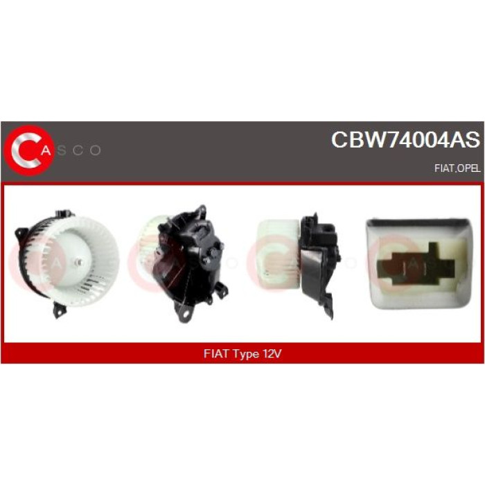 CASCO Motor, Lüfter CBW74004AS CASCO Motor, Lüfter CBW74004AS