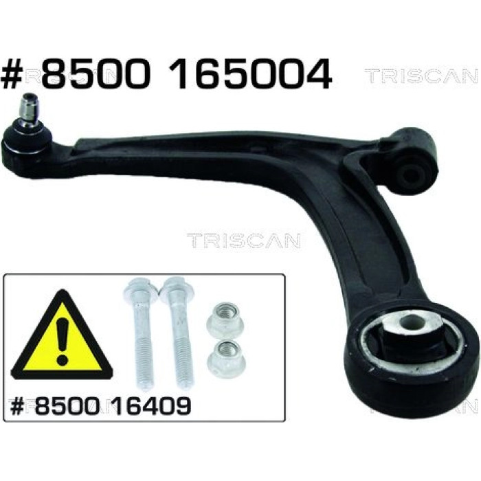 Lenker, Radaufhängung 8500 165004 Lenker, Radaufhängung 8500 165004