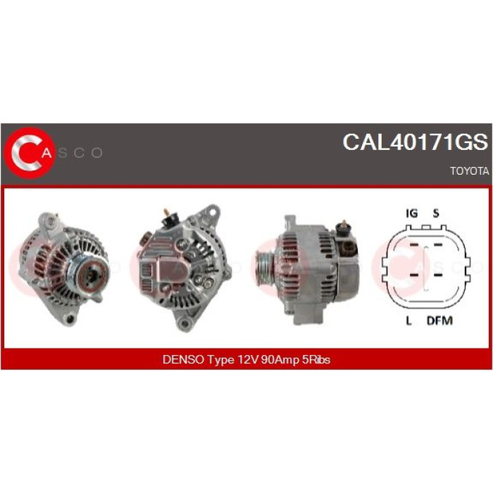 CASCO Generator CAL40171GS CASCO Generator CAL40171GS