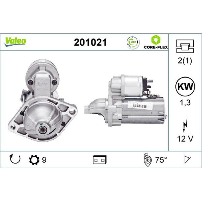 Valeo Anlasser 201021 Valeo Anlasser 201021