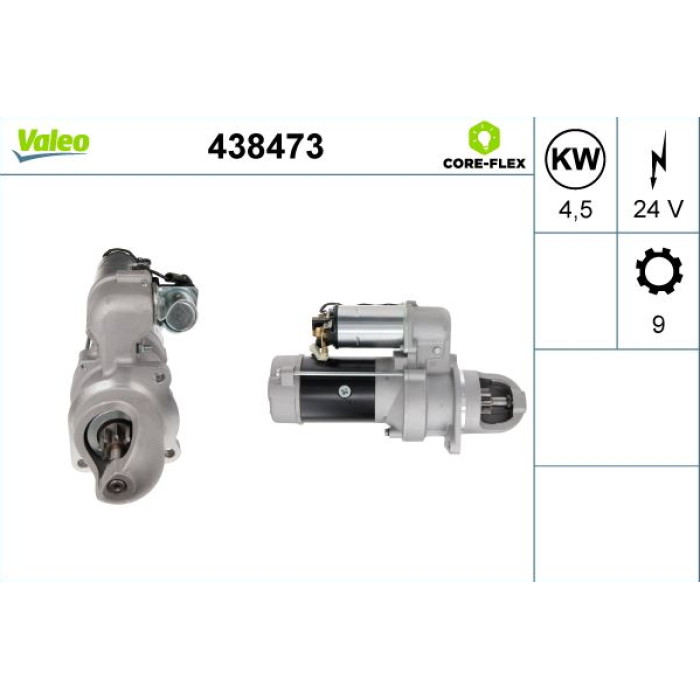 Valeo Anlasser 438473 Valeo Anlasser 438473