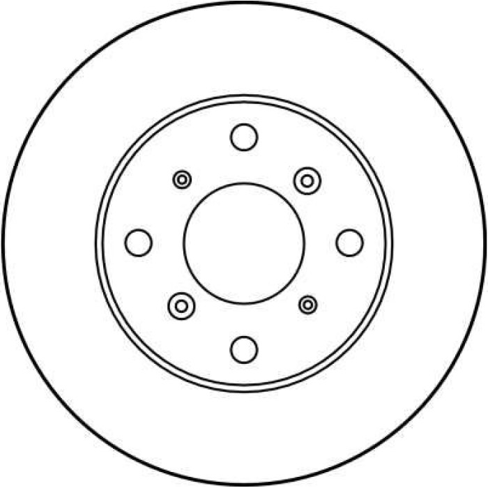 TRW Bremsscheibe Honda Prelude DF3109 TRW Bremsscheibe Honda Prelude DF3109