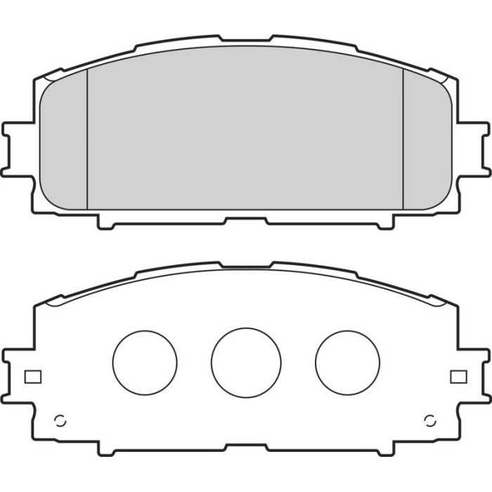 Valeo Bremsbelagsatz 302647 Valeo Bremsbelagsatz 302647