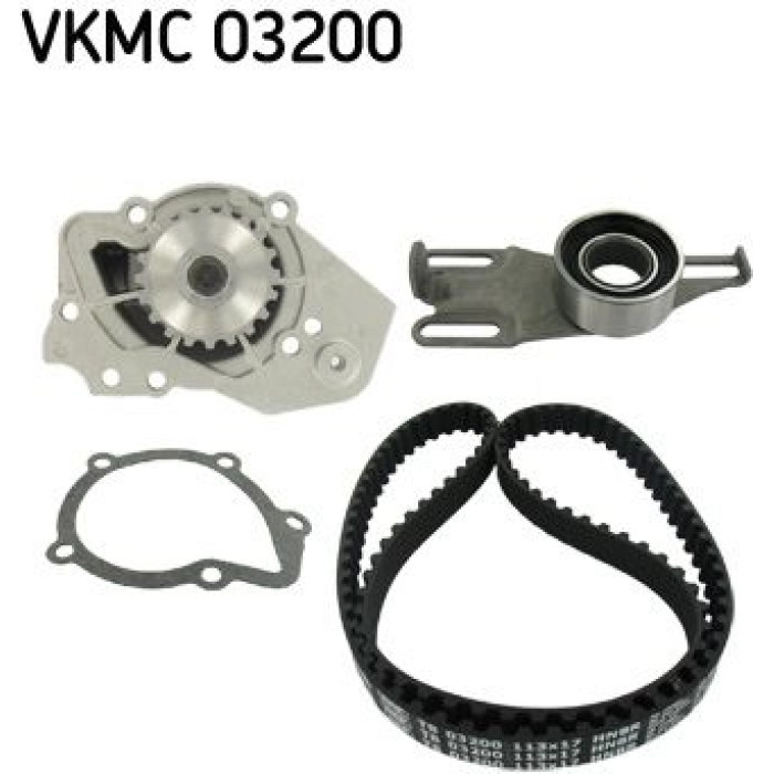 SKF Zahnriemensatz mit Wasserpumpe VKMC 03200 SKF Zahnriemensatz mit Wasserpumpe VKMC 03200