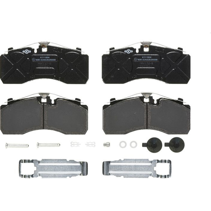 BREMBO Bremsbelagsatz, Scheibenbremse P A6 128S BREMBO Bremsbelagsatz, Scheibenbremse P A6 128S