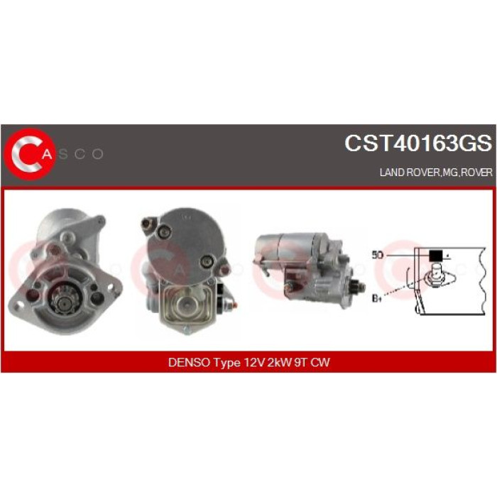 CASCO Anlasser CST40163GS CASCO Anlasser CST40163GS