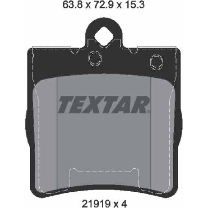 Textar Bremsbelagsatz 2191901
