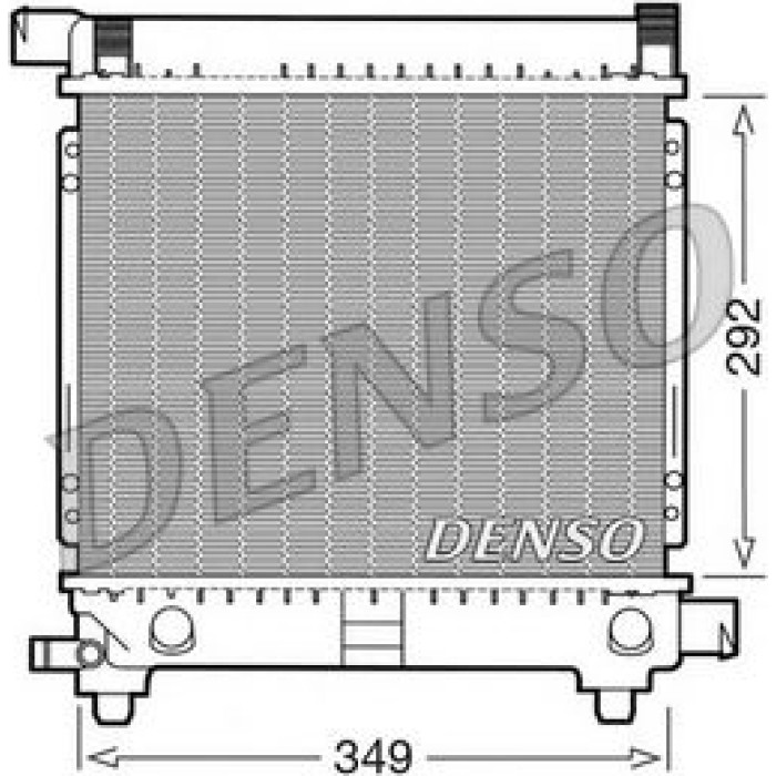 Denso Motorkühler DRM17027 Denso Motorkühler DRM17027