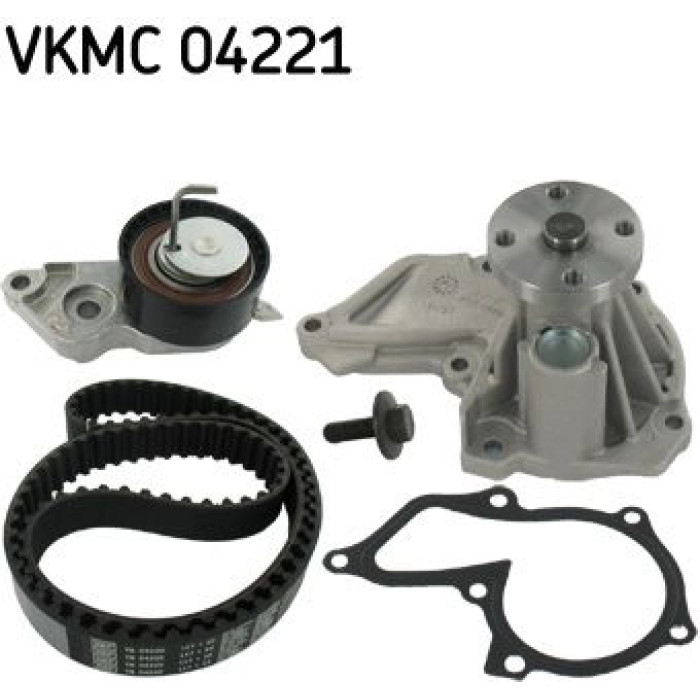 VKMC 04221 SKF Zahnriemensatz mit Wasserpumpe 04221 VKMC 04221 SKF Zahnriemensatz mit Wasserpumpe 04221