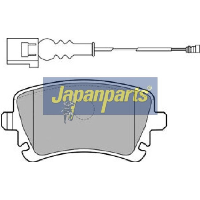 Japanparts Bremsbeläge PP-0922AF Japanparts Bremsbeläge PP-0922AF