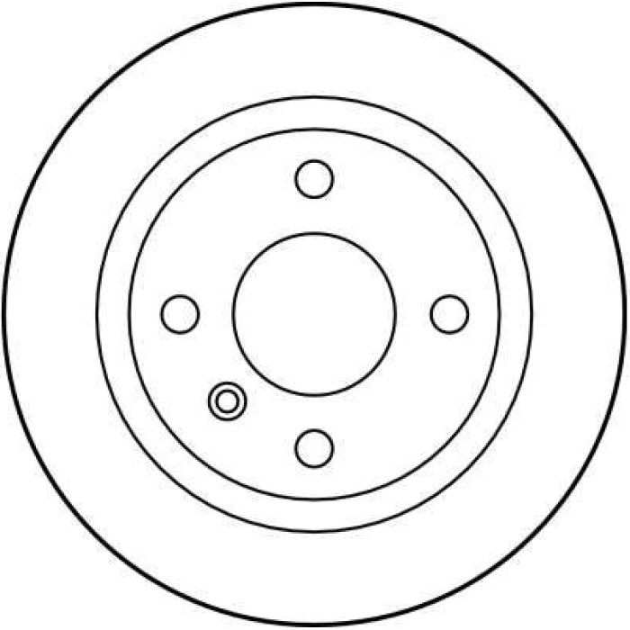 TRW Bremsscheibe DF1696 TRW Bremsscheibe DF1696