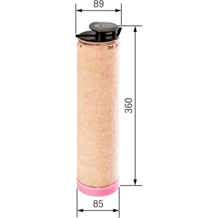Bosch Sekundärluftfilter F 026 400 242