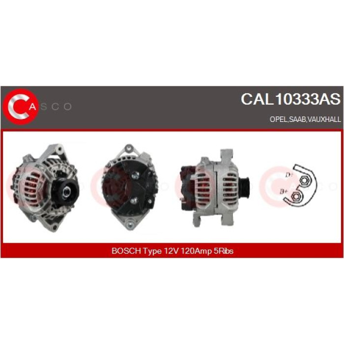 CASCO Generator CAL10333AS CASCO Generator CAL10333AS