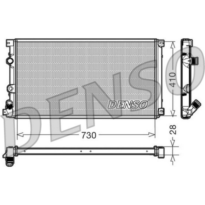 Denso Motorkühler DRM23090