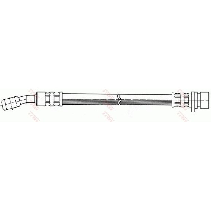 TRW Bremsschlauch Hinterachse PHD259 TRW Bremsschlauch Hinterachse PHD259