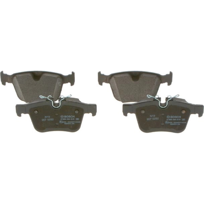 Bosch Bremsbelagsatz Hinterachse 0 986 494 819 Bosch Bremsbelagsatz Hinterachse 0 986 494 819