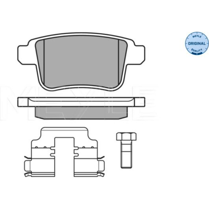MEYLE Bremsbelagsatz Renault Kangoo 08-/Mercedes-Benz Citan 12 252469216 MEYLE Bremsbelagsatz Renault Kangoo 08-/Mercedes-Benz Citan 12 252469216