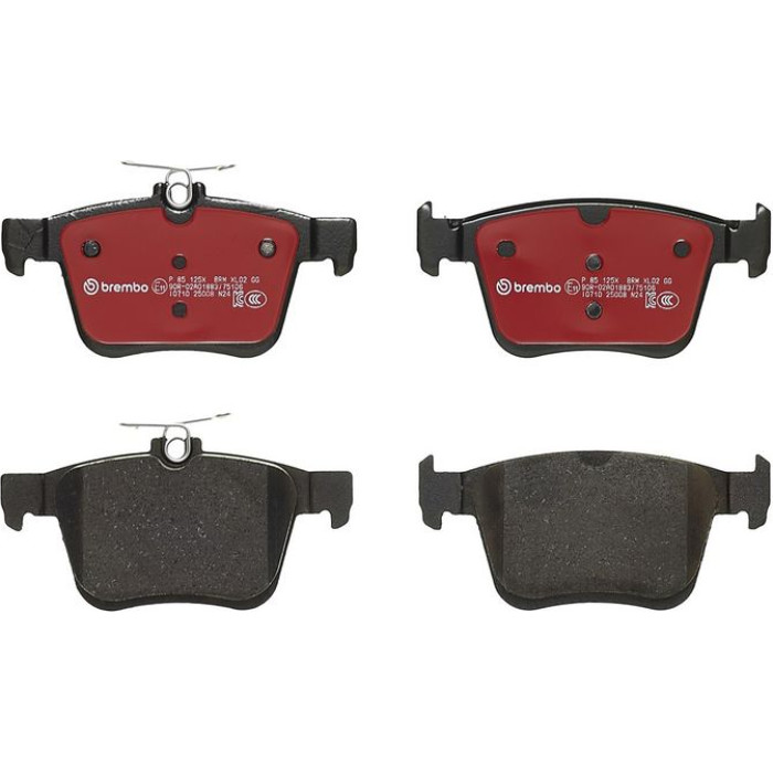 P 85 125X Brembo Xtra Bremsbelagsatz Hinterachse – P 85 125X – 123 x 56 x 16 mm – Bremssystem Teves – OE Nummer 5Q0698451AD P 85 125X Brembo Xtra Bremsbelagsatz Hinterachse – P 85 125X – 123 x 56 x 16 mm – Bremssystem Teves – OE Nummer 5Q0698451AD