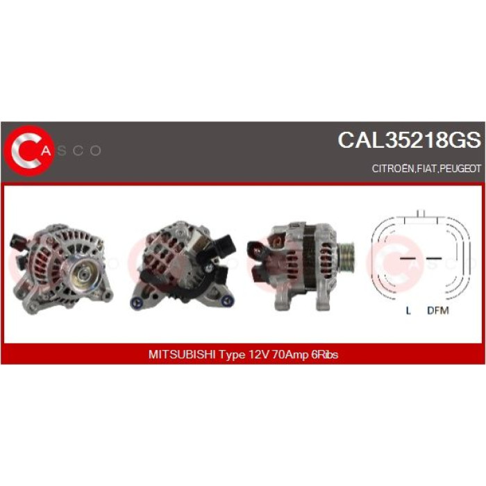 CASCO Generator CAL35218GS CASCO Generator CAL35218GS