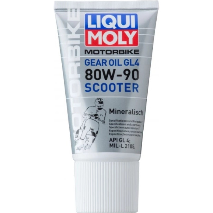 Liqui Moly Motorbike Gear Oil (GL4) 80W-90 Scooter 150 ml 1680 Liqui Moly Motorbike Gear Oil (GL4) 80W-90 Scooter 150 ml 1680