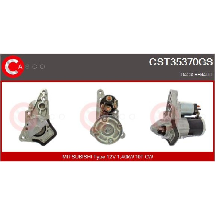 CASCO Anlasser CST35370GS CASCO Anlasser CST35370GS