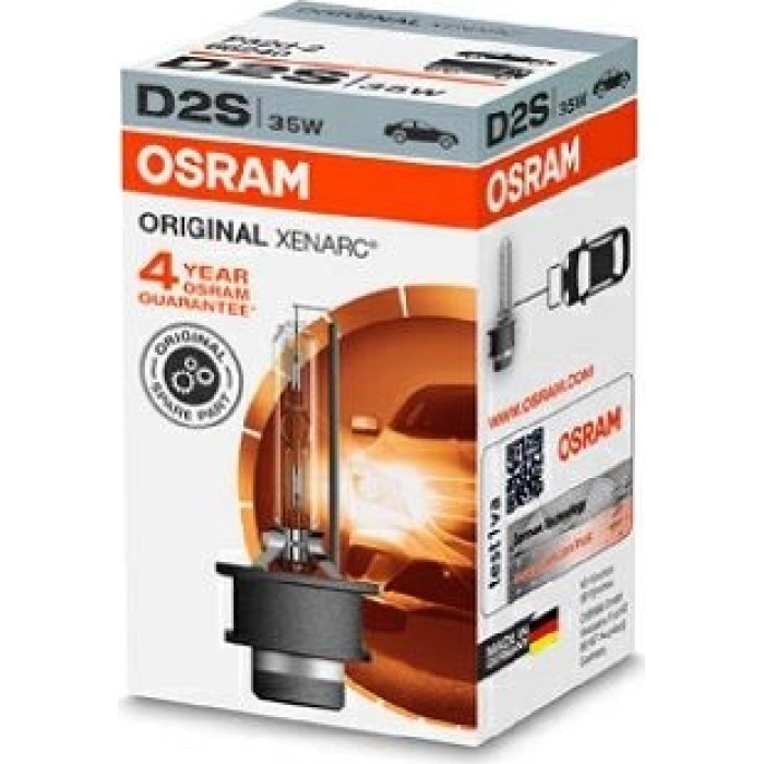 66240 D2S 12V+24V 35W P32d-2 Original XENARC Faltschachtel OSRAM 1 Stück