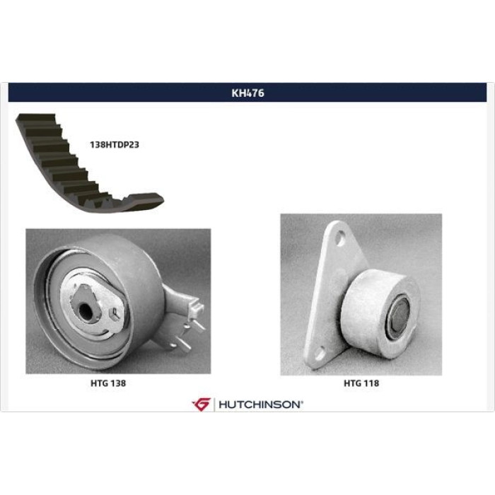 KH 476 HUTCHINSON Zahnriemensatz KH 476 KH 476 HUTCHINSON Zahnriemensatz KH 476