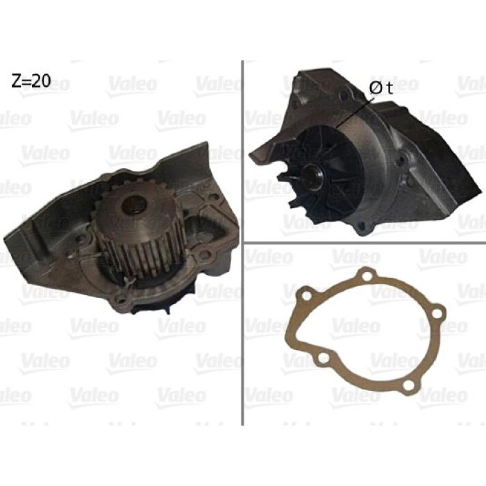 Valeo Wasserpumpe 506530