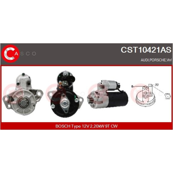 CASCO Anlasser CST10421AS CASCO Anlasser CST10421AS