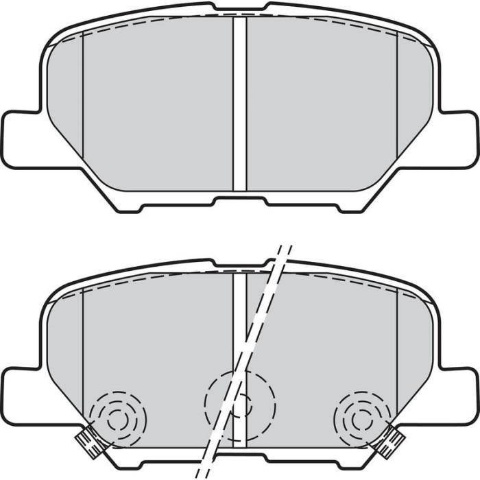 302152 Valeo Bremsbelagsatz 302152