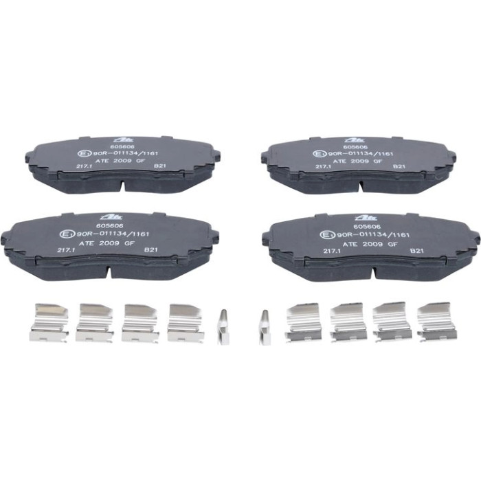 13.0460-5606.2 ATE Bremsbelagsatz Mazda Vorderachse Cx-7/Cx-9 07 13.0460-5606.2 13.0460-5606.2 ATE Bremsbelagsatz Mazda Vorderachse Cx-7/Cx-9 07 13.0460-5606.2