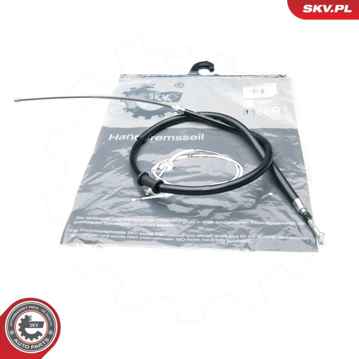 26SKV394 SKV GERMANY Handbremsseil Seilzug Festellbremse 26SKV394 26SKV394 SKV GERMANY Handbremsseil Seilzug Festellbremse 26SKV394