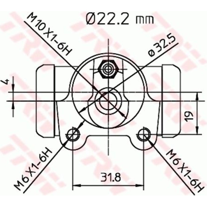 TRW Radbremszylinder BWH138 TRW Radbremszylinder BWH138