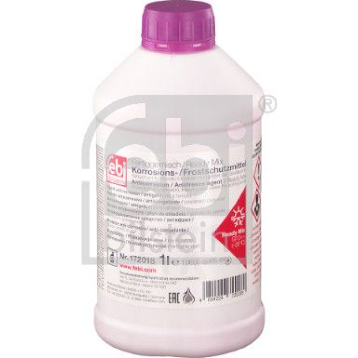 febi Kühlerfrostschutz Fertigmischung G12++ -35°C 1 Liter 172018 febi Kühlerfrostschutz Fertigmischung G12++ -35°C 1 Liter 172018