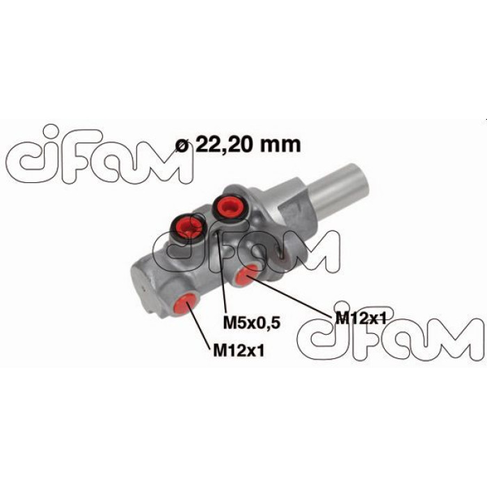 CIFAM Hauptbremszylinder 202-686 CIFAM Hauptbremszylinder 202-686