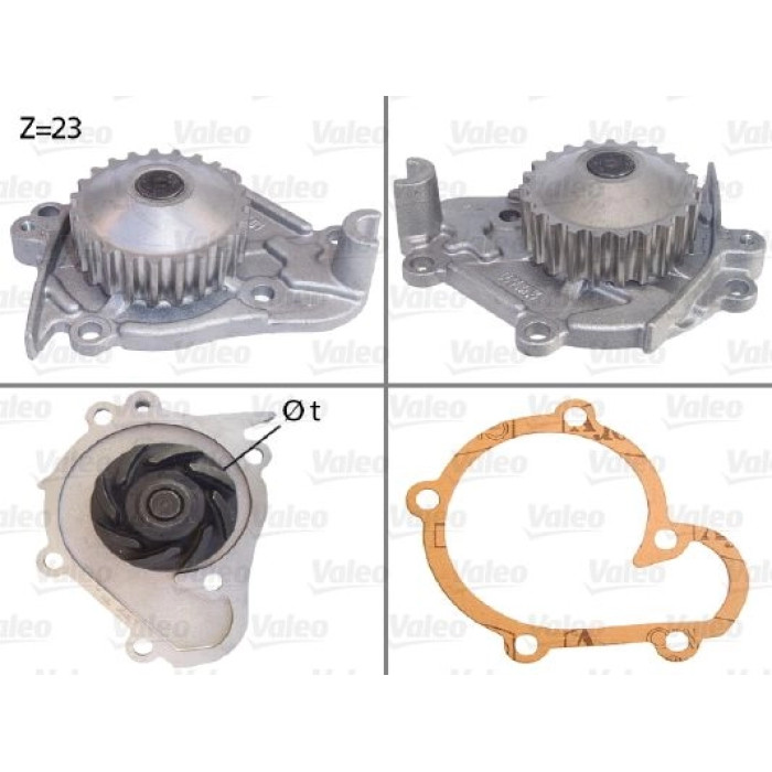 Valeo Wasserpumpe / Kühlmittelpumpe 506622