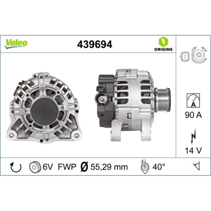 Valeo Lichtmaschine 439694 Valeo Lichtmaschine 439694