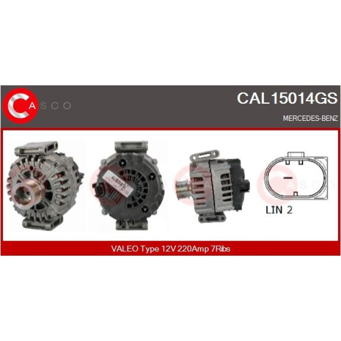 CASCO Generator CAL15014GS CASCO Generator CAL15014GS