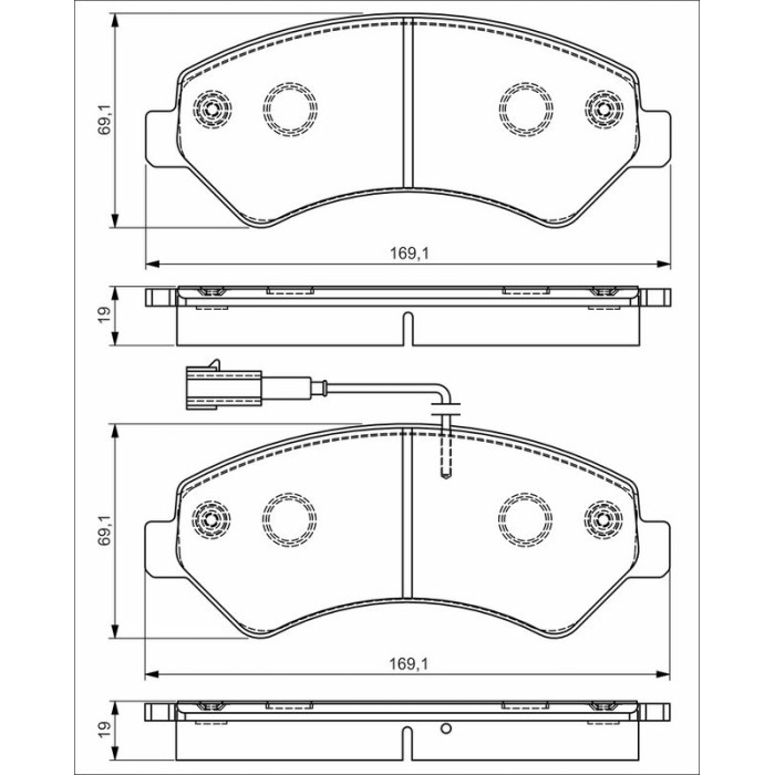 0 986 495 095 Bosch Bremsbelag 0 986 495 095 0 986 495 095 Bosch Bremsbelag 0 986 495 095