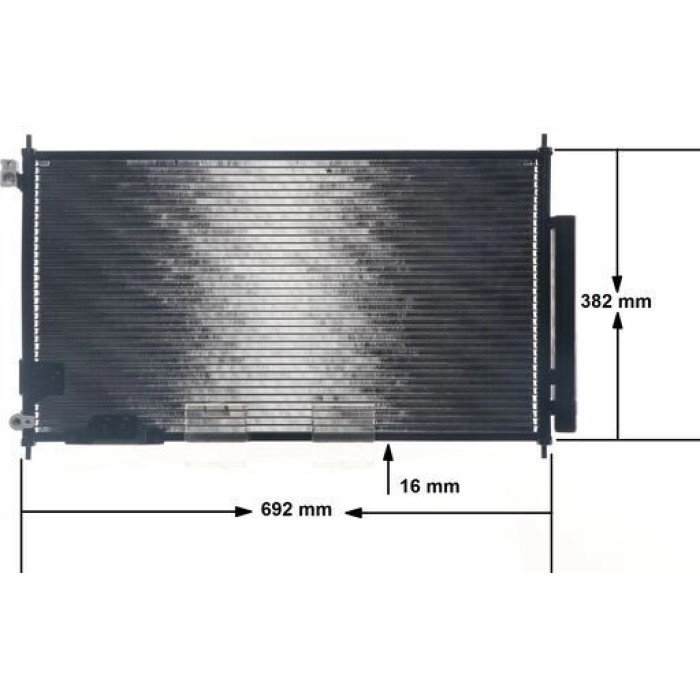 MAHLE Kondensator, Klimaanlage AC 826 000S MAHLE Kondensator, Klimaanlage AC 826 000S
