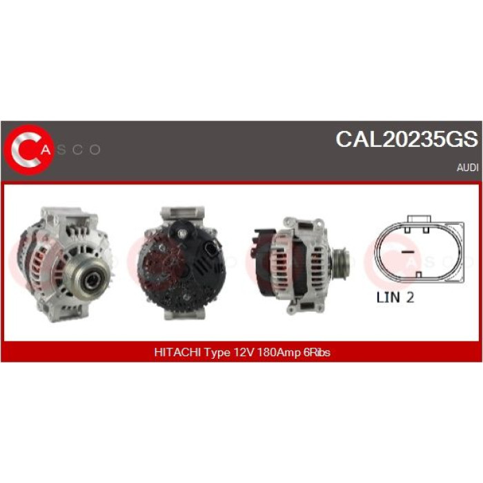 CASCO Generator CAL20235GS CASCO Generator CAL20235GS