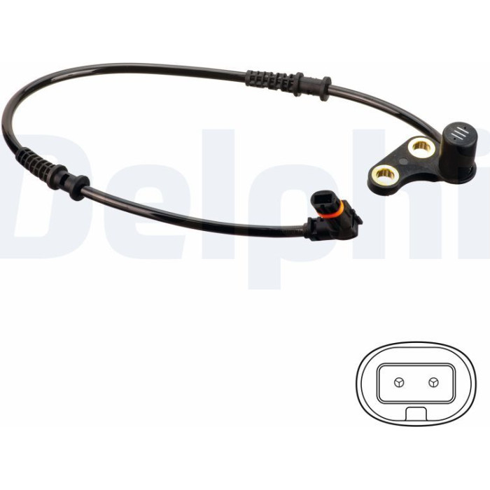 Delphi Geschwindigkeitssensor SS20492 Delphi Geschwindigkeitssensor SS20492